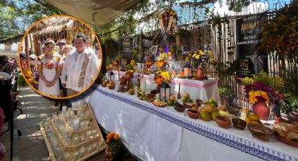 Colocan más de 70 altares de Janal Pixán en la Plaza Grande de Mérida