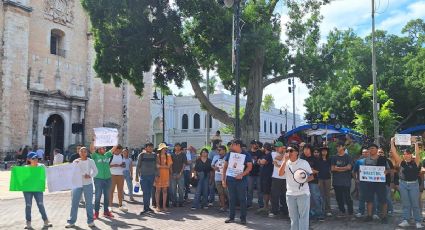 Estudiantes exigen transporte público digno en Yucatán