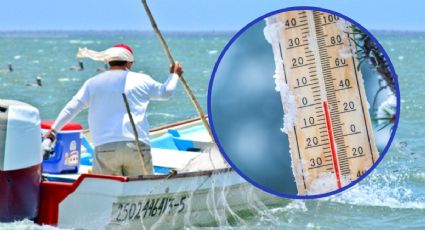Frente frío paraliza la pesca en Yucatán y deja temperaturas de hasta 12 grados en el sur del estado