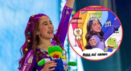 Lara Campos llena el Centro de Espectáculos Montejo y emociona a los niños de Yucatán