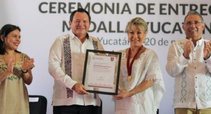 Maricarmen Pérez recibe la Medalla Yucatán 2025: la voz que se convierte en legado cultural