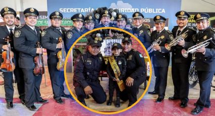Lua cumple su sueño: policías de Yucatán celebran su cumpleaños y derriten corazones en redes