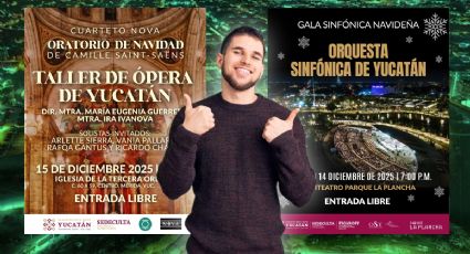 ¿Qué hacer el fin de semana en Yucatán? Planes del 12 al 15 de diciembre en Mérida