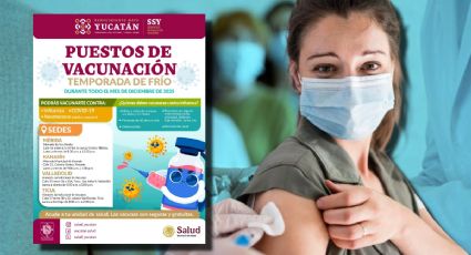 Vacunas influenza, COVID-19 y neumococo GRATIS en Yucatán | SEDES y requisitos
