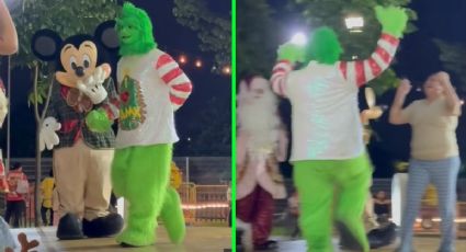 ¡Ni el Grinch se resistió! El momento en que bailó jarana yucateca y sacó los “pasos prohibidos”