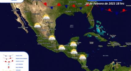 Arranca la semana con ambiente caluroso y lluvias menores