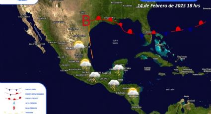 Se esperan lluvias moderadas dispersas en Yucatán