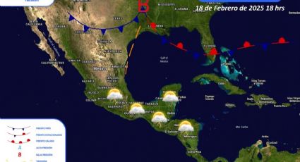 Se esperan lluvias dispersas y ambiente caluroso