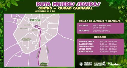 Se acerca el Carnaval de Mérida y habrá transporte gratuito para llegar