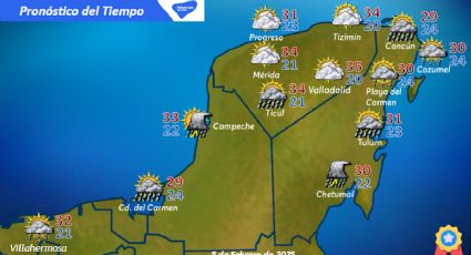 Condiciones climatológicas favorecen lluvias