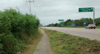 Choque en la vía Valladolid–Tikuch deja dos lesionados, uno fue trasladado al hospital