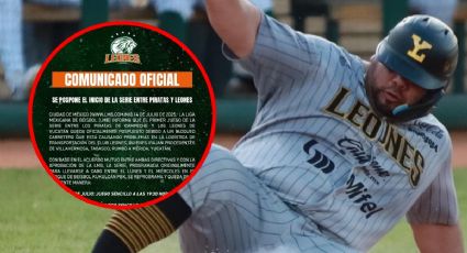 Leones de Yucatán empata la serie ante Olmecas, pero se pospone el próximo partido