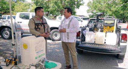 Renuevan flotilla para fumigación masiva contra el dengue