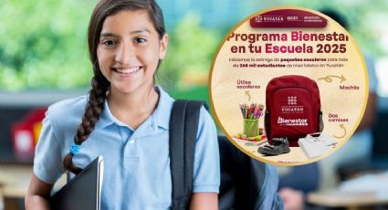 Regreso a clases en Yucatán: ¿qué contienen los paquetes del programa "Bienestar para tu Escuela"?