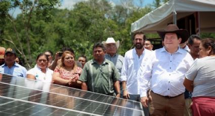 Instalan sistema solar de riego en Kinchil