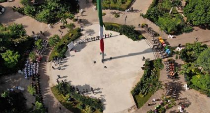 Yucatán iza la bandera a media asta y recuerda la importancia de la protección civil