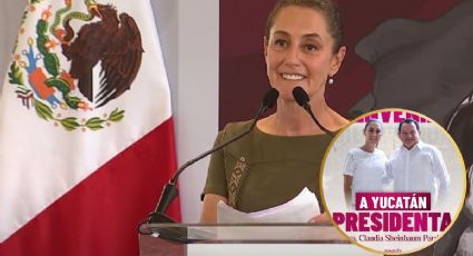 Claudia Sheinbaum comparte su primer informe de gobierno en Yucatán y reconoce el renacimiento maya