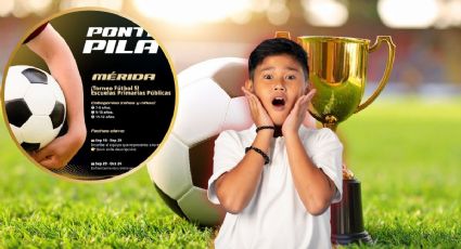 Conade abre Torneo de Futbol para escuelas de Mérida: ¿cuándo y cómo inscribirte?