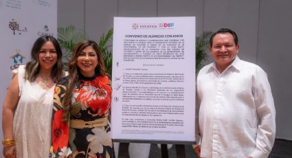 Gobierno y DIF Yucatán fortalecen asistencia a población vulnerable con convenio “Alianzas con Amor”