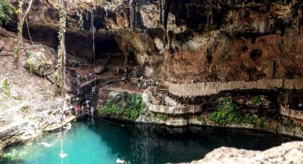 Detienen a pareja en Yucatán por cometer una grave falta en un cenote: ¿Qué pasó?