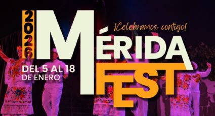 Mérida Fest 2026: cartelera completa de actividades para el jueves 8 de enero