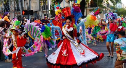 Carnaval Mérida 2026: Desfilan comparsas infantiles por el Centro Histórico