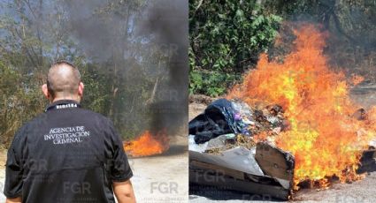 Reportan la quema de más de 23 kilos de narcóticos y 124 objetos del delito: así fue el operativo