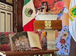 Desde CDMX: Yucatán presentan libro sobre el bordado maya como patrimonio vivo