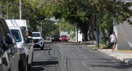 Repavimentan vialidades al poniente de Mérida