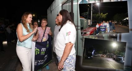 Cecilia Patrón avanza en la modernización total de las luminarias en Mérida