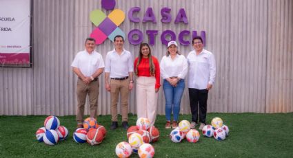 Rommel Pacheco visita la Casa Otoch en Mérida: "Nunca se dejen vencer"