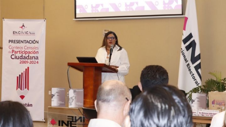 INE presenta plataforma de Conteos Censales de Participación Ciudadana 2009-2024 en Yucatán