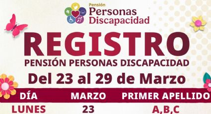 Pensión para discapacidad en Yucatán 2026: fechas, requisitos y cómo recibir 3,300 pesos bimestrale
