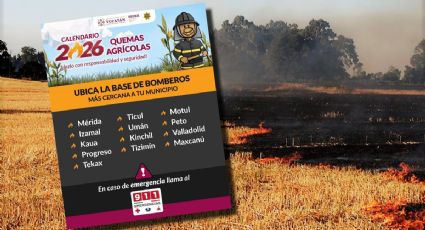 Quemas agrícolas 2026: fechas y municipios con autorización en Yucatán | MAPA