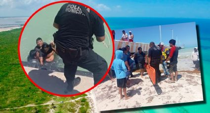 Rescatan a turista a punto de ahogarse en el mar de "El Cuyo": ¿Qué pasó?