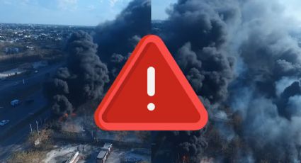 Revelan nuevas imágenes del MEGA incendio en el Periférico de Mérida: esto pasó