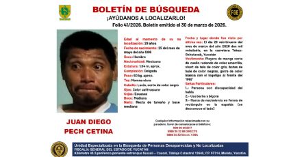 Desaparece joven en Oxkutzcab: lo que se sabe del caso de Juan Diego Pech Cetina en Yucatán