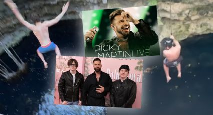 Hijos de Ricky Martin conquistan Yucatán: así vivieron su aventura en cenotes del sureste