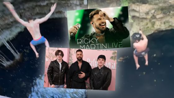 Hijos de Ricky Martin conquistan Yucatán: así vivieron su aventura en cenotes del sureste