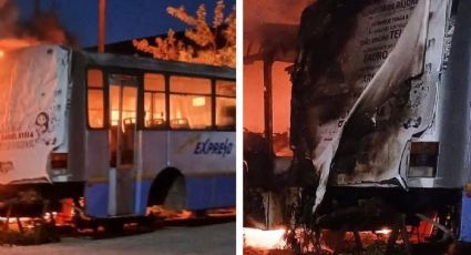 ¿Qué pasó en Sambulá? Así se vivió el incendio de minibuses abandonados en Mérida