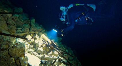Descubren arsenal histórico en cenote de Valladolid: hallan vestigios de la Guerra de Castas