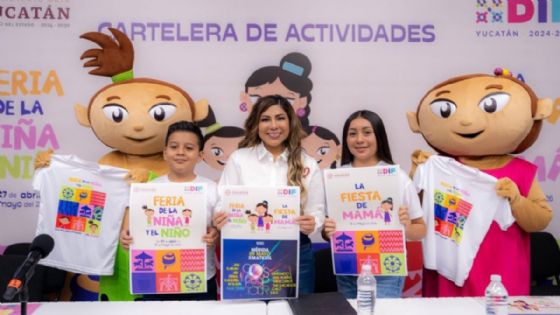 Anuncian Feria de la Niña y el Niño 2026 en Yucatán: fechas, conciertos y actividades gratis