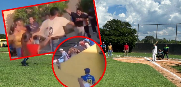 PELEA CAMPAL en un estadio de béisbol en Mocochá, Yucatán deja 10 lesionados: ¿qué se sabe del caso?
