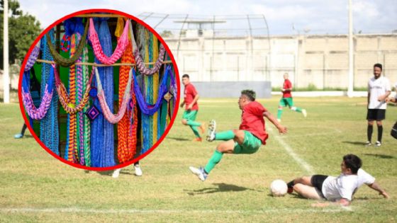 "Mundial" de reos y hamacas artesanales elaboradas en prisión buscan la reincersión social en el sur