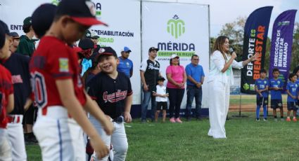 Renuevan la Unidad Deportiva en Pacabtún: Incluye campo de beisbol y cancha de futbol
