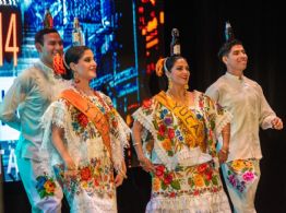 Feria de Idiomas: Estudiantes llevan música, danza y cultura de Yucatán a encuentro internacional