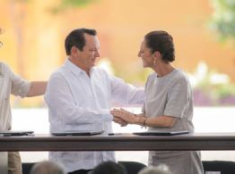 Claudia Sheinbaum y el gobernador de Yucatán inauguran el nuevo Hospital O’Horán