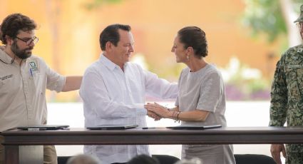 Claudia Sheinbaum y el gobernador de Yucatán inauguran el nuevo Hospital O’Horán