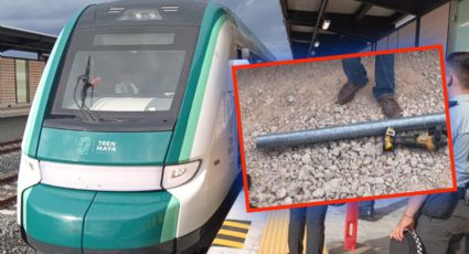 ¡Intentó robar material del Tren Maya en Umán! Policía sorprende a sospechoso en plena maniobra