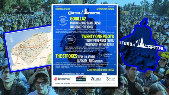 Corona Capital 2026: ¿cuánto te saldría un viaje completo desde Yucatán?